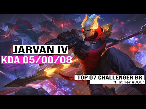 Jarvan IV vs Twisted Fate Jungle | TOP 07 | Challenger BR Patch 13.24 Season 13