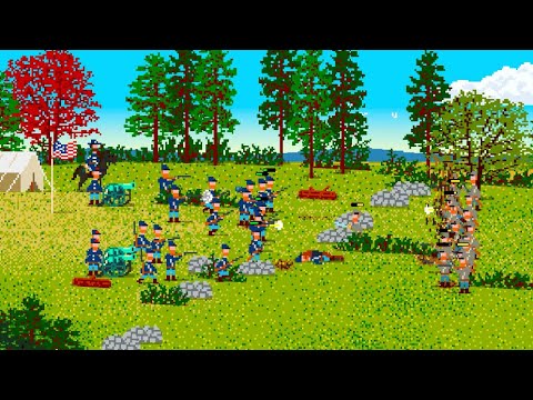 Warlet: The American Civil War (by Bruno Marcos) IOS Gameplay Video (HD)