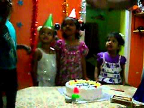 rithanya 4th birthday
