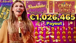 Friday Big Wins on Crazy Time, Pachinko & Cash Hunt (19 July 2024)