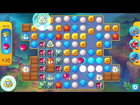 Fishdom 6576 Level - 17 moves - NO BooSTERS