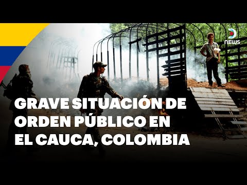 🇨🇴 Enfrentamientos en seis municipios del Cauca entre disidencias de las FARC y el ejército | DNews