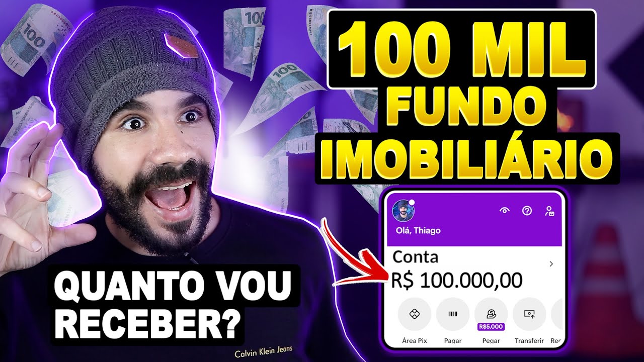 Alcancei 100 MIL reais em Fundos imobiliários 💲 Quanto Rende?