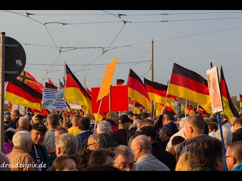 Ungekürzt in HD: Pegida zu  Pfingsten, 25.Mai.2015 mit Tatjana Festerling und Lutz Bachmann