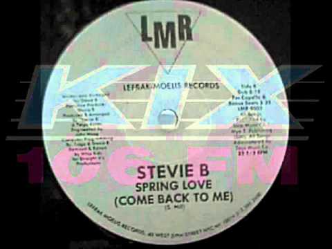 SPRING LOVE - STEVIE B (X-MIX Remix by DJ DONNIE B, Providence, RI)