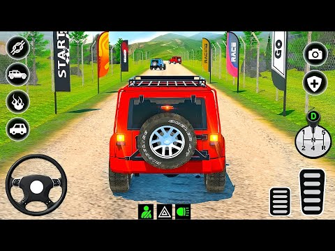 Offroad Jeep 4×4 Driving Simulator - Luxury SUV Hummer Hill Climb Stunts - Android GamePlay