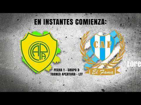 ATENEO PARRQUIAL ALDERETES VS FAMAILLÁ - FECHA 1 - GRUPO D - TORNEO APERTURA - LTF