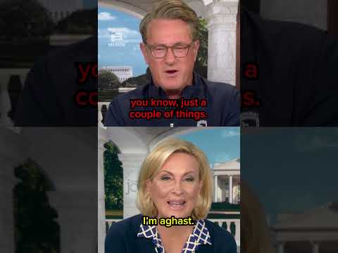 ‘Aghast’: Joe and Mika blast Trump’s Iran agreement