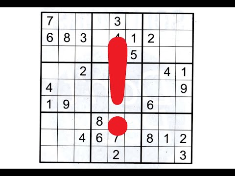 Sudoku Primer 164 - Answer Sheet to Pop Quiz in Previous Video