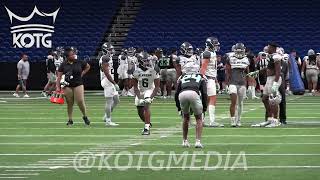 2023 All-American Bowl WR vs DB One on Ones - East vs West Joint Practice (BONUS 7v7 Clips)