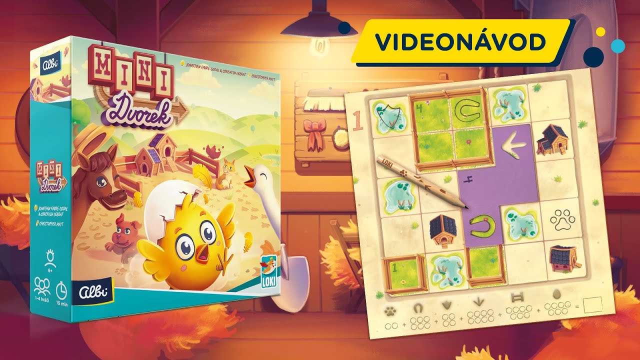 Albi - Mini dvor - videonávod v češtine