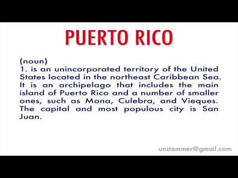 How to Pronounce Puerto Rico