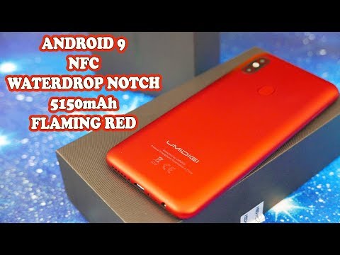UMIDIGI F1 - NFC, ANDROID 9, WATERDROP NOTCH, 5150mAh, FLAMING RED