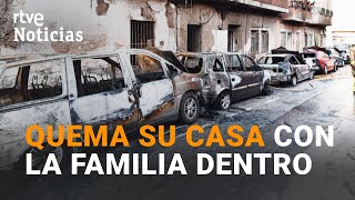 QUEMA a sus padres, 7 coches y DISPARA a la policía en MOLINA DE SEGURA, MURCIA | RTVE noticias