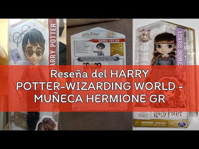 Vídeo relacionado con Plastoy Harry Potter Figura Chibi Hermione Granger lanzando un hechizo sobre una pila de libros - Plástico - 14 cm