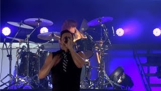 Skillet - American Noise (With Intro) - Live - Rock The Park (Carowinds) - June 15, 2013 - 1080p
