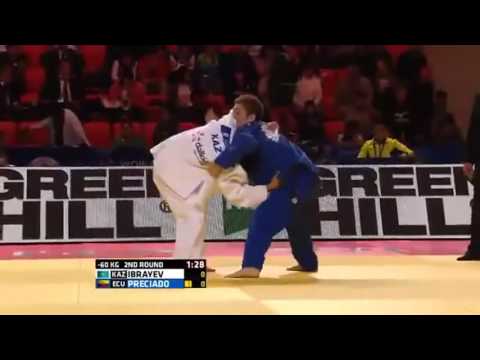 60 kg 40 IBRAYEV, Rustam KAZ    PRECIADO, Lenin ECU    WChS   Astana 2015