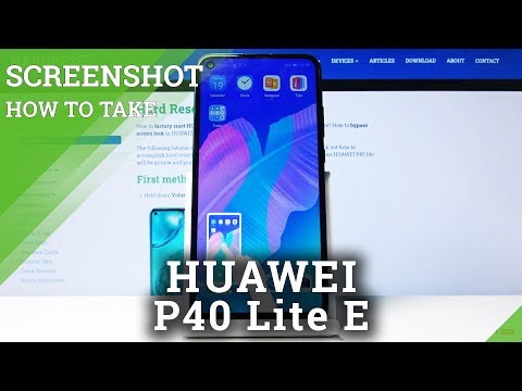 How to Take Screenshot on HUAWEI P40 Lite E – Capture Screen