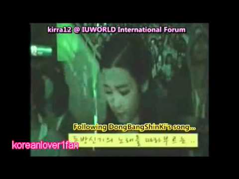 081009 IU SINGING ALONG TO DBSK MIROTIC!