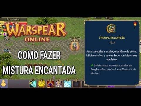 Warspear online: Como fazer conquista "mistura encantada" lado elfo e mc*