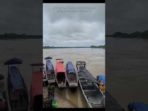 Puerto de embarque para viajar a Nechí y Zonas aledañas a caucasia antioquia #shorts