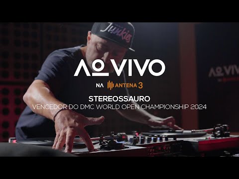 Stereossauro - Set Vencedor do DMC | Ao Vivo na Antena 3 | Antena 3