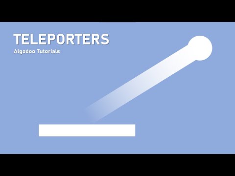 How to make a teleporter - Algodoo Tutorials
