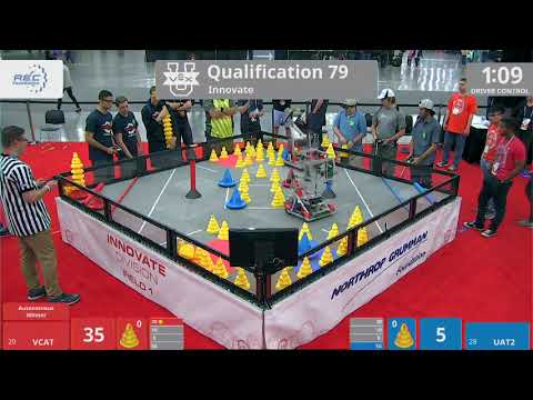 2018 VEXU Innovate Q79 - VCAT vs UAT2 - 105 to 34
