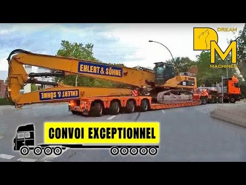 moving 70ton excavator CATERPILLAR 345C high reach demolition ACTIONCAM