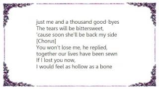 Cowboy Junkies - Hollow As a Bone DVD Lyrics
