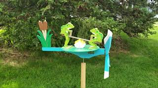 Frog Whirligig from The Winfield Collection