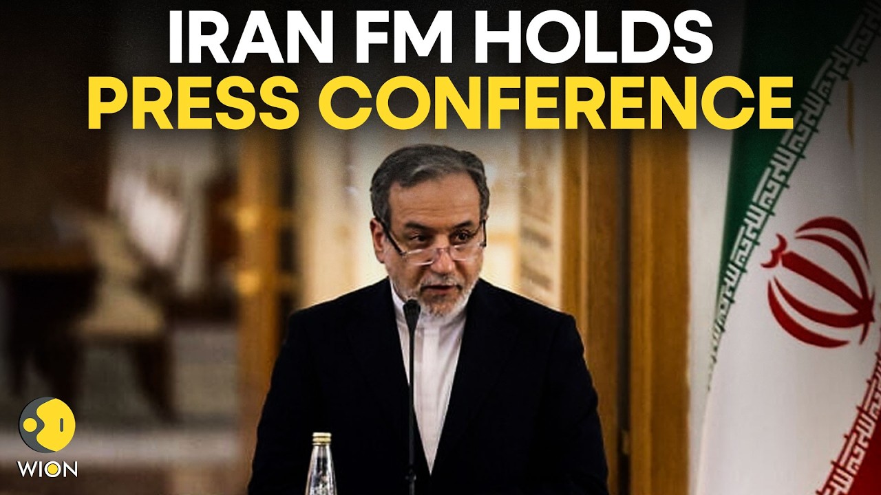LIVE: Iranian Foreign Minister Abbas Araqchi Holds A News Conference in New Delhi | WION