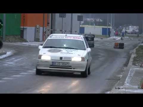 Jacek Wronkowicz / Wiesław Orliński - Peugeot 106 - KJS Świąteczny Super OeS Gorlice 28-12-2014