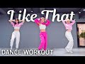 Dance Workout Doja Cat Like That Ft Gucci Mane MYLEE Cardio Dance Workout Dance Fitness
