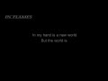 In Flames - The New World [HD/HQ Lyrics in Video]