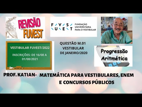 FUVEST/2020 - Matemática M.01-A figura apresenta uma parte de uma tabela na qual cada linha e cada