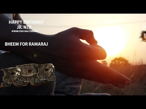 #Bheem For Ramaraju - RRR Teaser (HINDI) #FAN MADE | NTR, Ram charan, Ajay devgn, | SS Rajamouli..