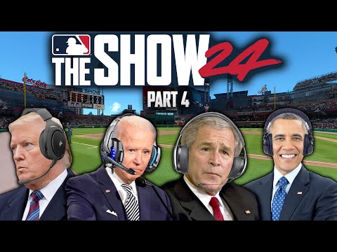 US Presidents Play MLB The Show 24 (Part 4)