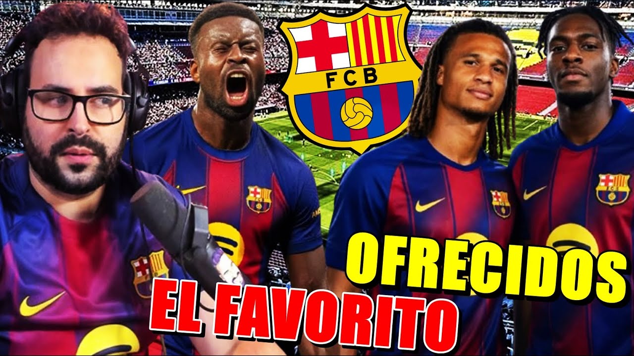 El BARÇA BUSCA CENTRAL en ENERO ¡Un FAVORITO y DOS OFRECIDOS!