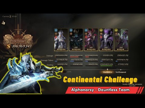 Dauntless Team vs Alphanarsy | Continental Challenge Season 3 | Dragonheir: Silent Gods