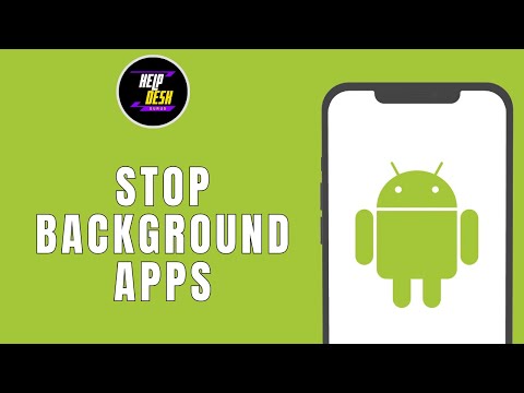How To Stop Background Apps Running On Android