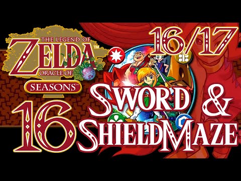 The Legend of Zelda: Oracle of Seasons - 16: Sword & Shield Maze | Dubbed Walkthrough