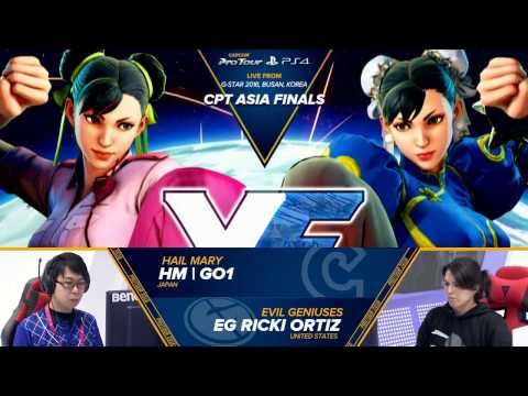 Go1 (Chun-Li) vs Ricki Ortiz (Chun-Li) - Asia Regional Finals 2016