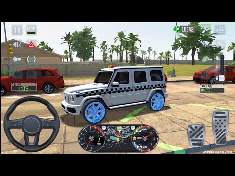 Benz AMG G 63 | New Update Taxi sim 2022 Evolution Walkthrough | Taxi Sim 2020 Evo Gameplay Video