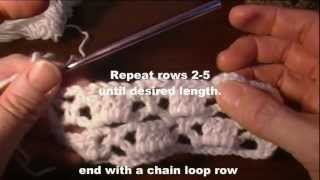 Bricks & Lattice stitch pattern