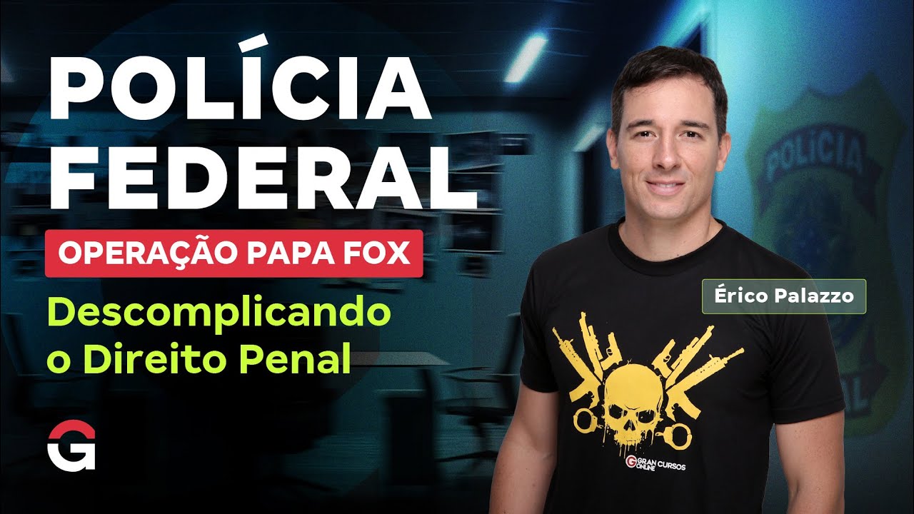 Concurso Polícia Federal: Descomplicando o Direito Penal com Érico Palazzo