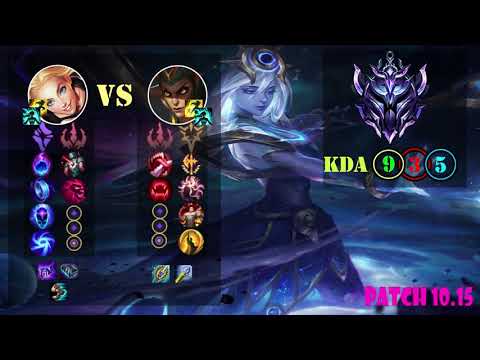 LUX vs CASSIOPIA MID LANE - PATCH 10.15