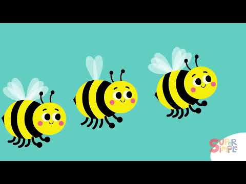 The Bees Go Buzzing | Kids Songs | Super Simple Songs