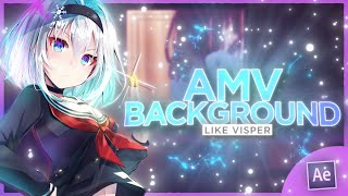 AMV Background Tutorial Like VIsper - After Effects AMV Tutorial 2022 (Free Project File)