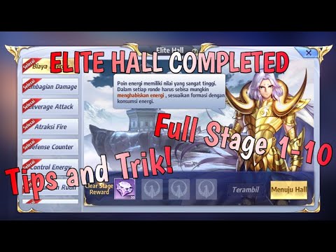 Saint Seiya:Awakening -Tips and Trick Train hall Elite